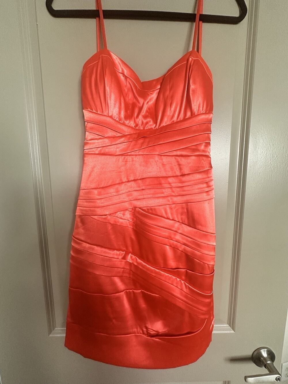 Arden B Women's Strapless Cocktail Brown Size M Dress